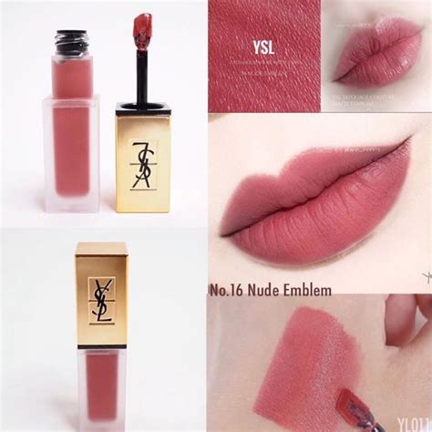 ysl tatouage couture matte stain in 16